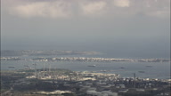 Wide Of Coastal Area With Industries North Of Syracuse, Augusta