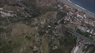 Motorway Along Sicilian East Coast