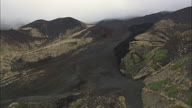 Old Lava Flow From Mt Etna