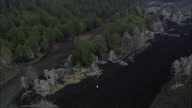 Old Lava Flow From Mt Etna
