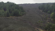 Old Lava Flows And Craters At Mount Etna