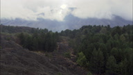 Old Lava Flows And Craters At Mount Etna