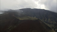 Old Lava Flows And Craters At Mount Etna