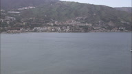 Ferries And Ships In The Straits Of Messina