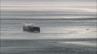 Wide Of Tanker In Straits Of Messina
