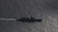 Italian Frigate Steaming Into Shade