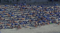 Beach At Tropea With Tourists
