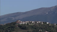 Hilltop Town  Salento  On Hills Of Cilento National Park