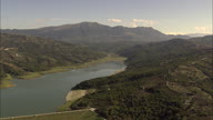 Ostigliano Reservoir And Dam On Alento River