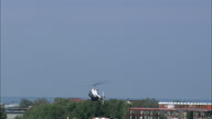 Carabinieri Helicopter Landing At Salerno Airport
