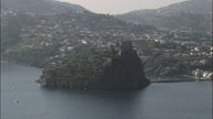 Ischia Ponte With Castle And Island Harbour