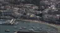 Harbour, Beach And Village Of Forio On Ischia Island