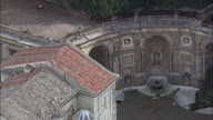 Approaching Villa Aldobrandini  Frascati