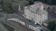 Approaching Villa Aldobrandini  Frascati
