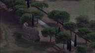 Appian Way Near Rome