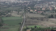 Roman Aqueduct Near Rome