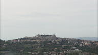 Approaching Monte Fiascone Near Bolsena Lake
