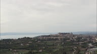 Approaching Monte Fiascone Near Bolsena Lake