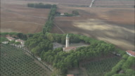 Small Monastery In Tuscan Countryside