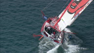 Racing Yacht In Plymouth Sound