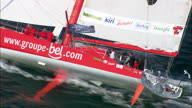 Racing Yacht In Plymouth Sound