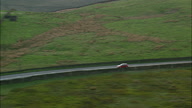 Red Car On A57 At Dawn