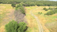 Flight Following Track In A Loess Canyon