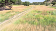 Flight Following Track In A Loess Canyon