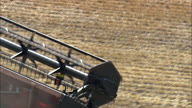 Combine Harvester In Action