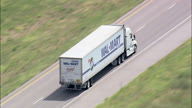 Wallmart Truck On Interstate