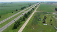 Wallmart Truck On Interstate
