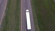 Wallmart Truck On Interstate
