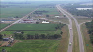 Truck Stop On Junction 257 On Interstate
