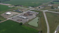 Truck Stop On Junction 257 On Interstate