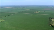 Flight With Pan Across Fields