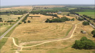 Flight Approaching Starke Round Barn