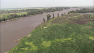 Flight Down To Island In Missouri River