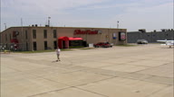 Landing At Lincoln Airport