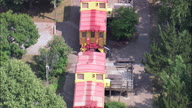 Cabooses In Two Rivers State Recreation Park