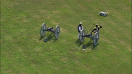Cannon And Musket Practice At Fort Atkinson