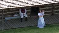 Reenactors At Fort Atkinson