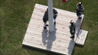 Lowering The Flag