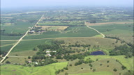 Flight Over Woods, Hills And Farms