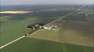 Flight Over Fields Of Maize
