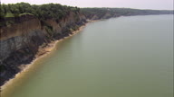Flight Along Lewis And Clark Lake Shoreline
