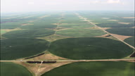 Flight Over Central Pivot Circular Fields