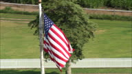 Flight Revealing Fort Hartsuff From Us Flag