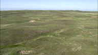 Flight Low Over Grassland
