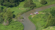 Launching The Tanks On The Middle Loup River