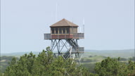 Scott Lookout Tower In Nebraska National Forest